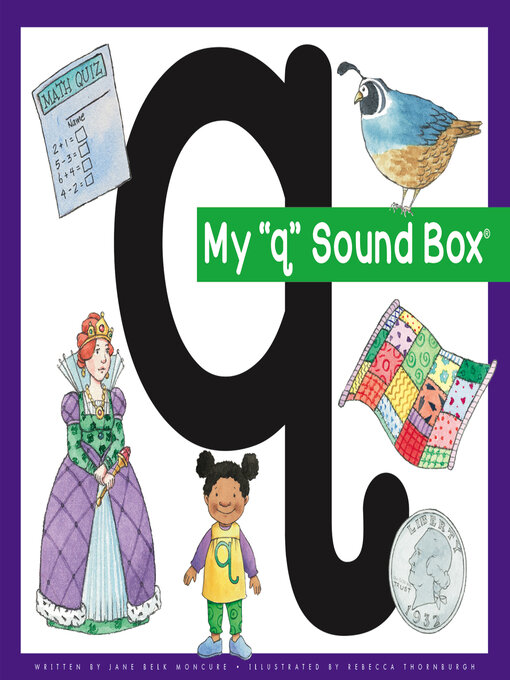 Title details for My 'q' Sound Box by Jane Belk Moncure - Available